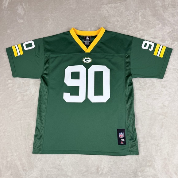 NFL Team Apparel Other - NFL Green Bay Packers B.J. Raji Jersey Youth XL Green 90 Football Streetwear EUC
